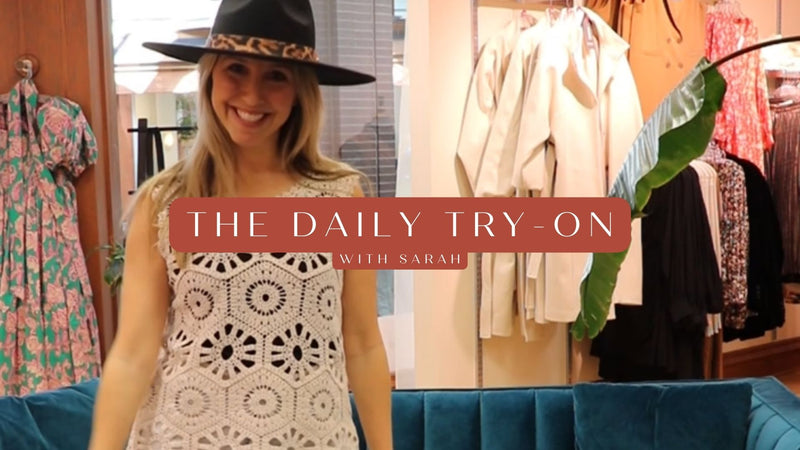 THE DAILY TRY-ON WITH SARAH | FEBRUARY 25TH, 2023