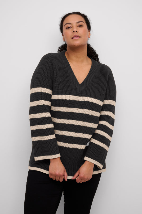 The Rhea Curve Sweater