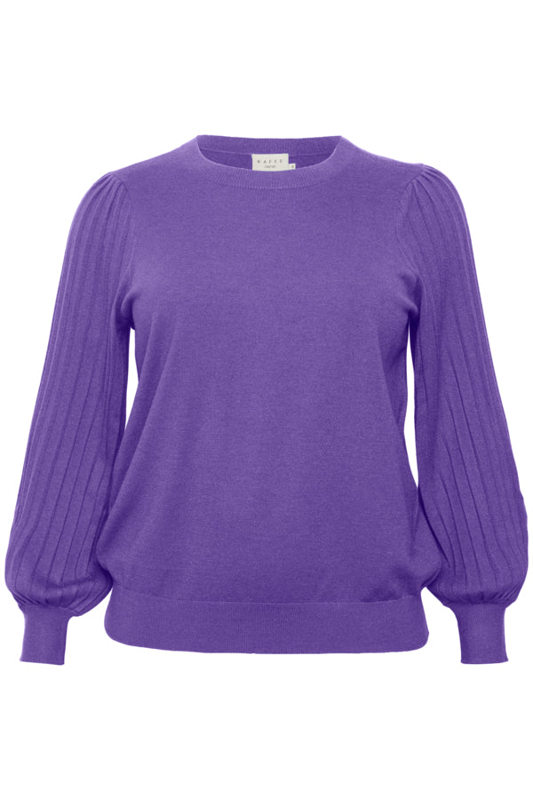 The Hartlyn Curve Sweater -Heliotrope