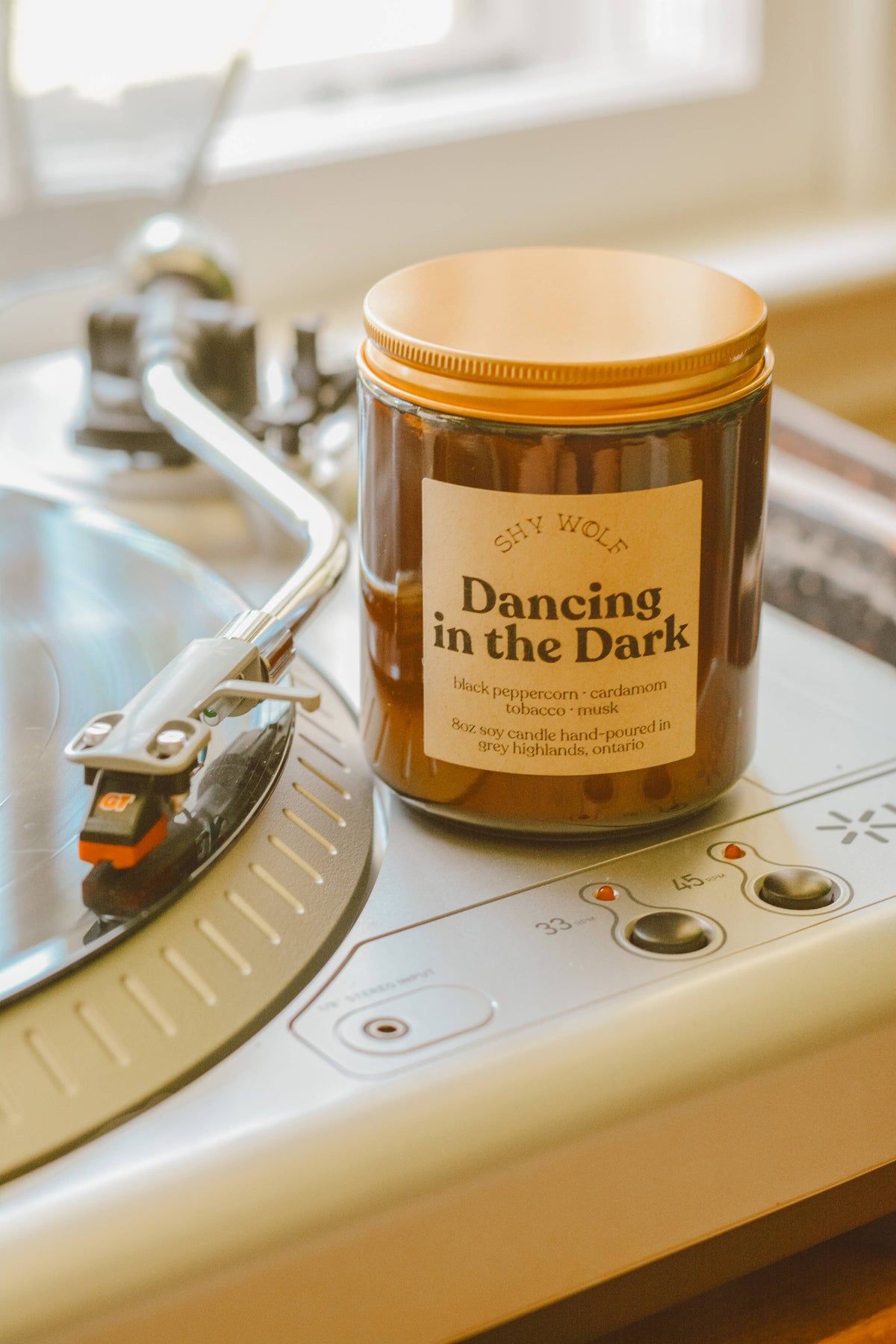 Dancing in the Dark - Soy Candle - Peppercorn Musk Tobacco