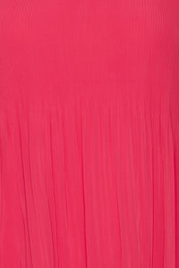 The Haelee Curve Dress-Bright Rose