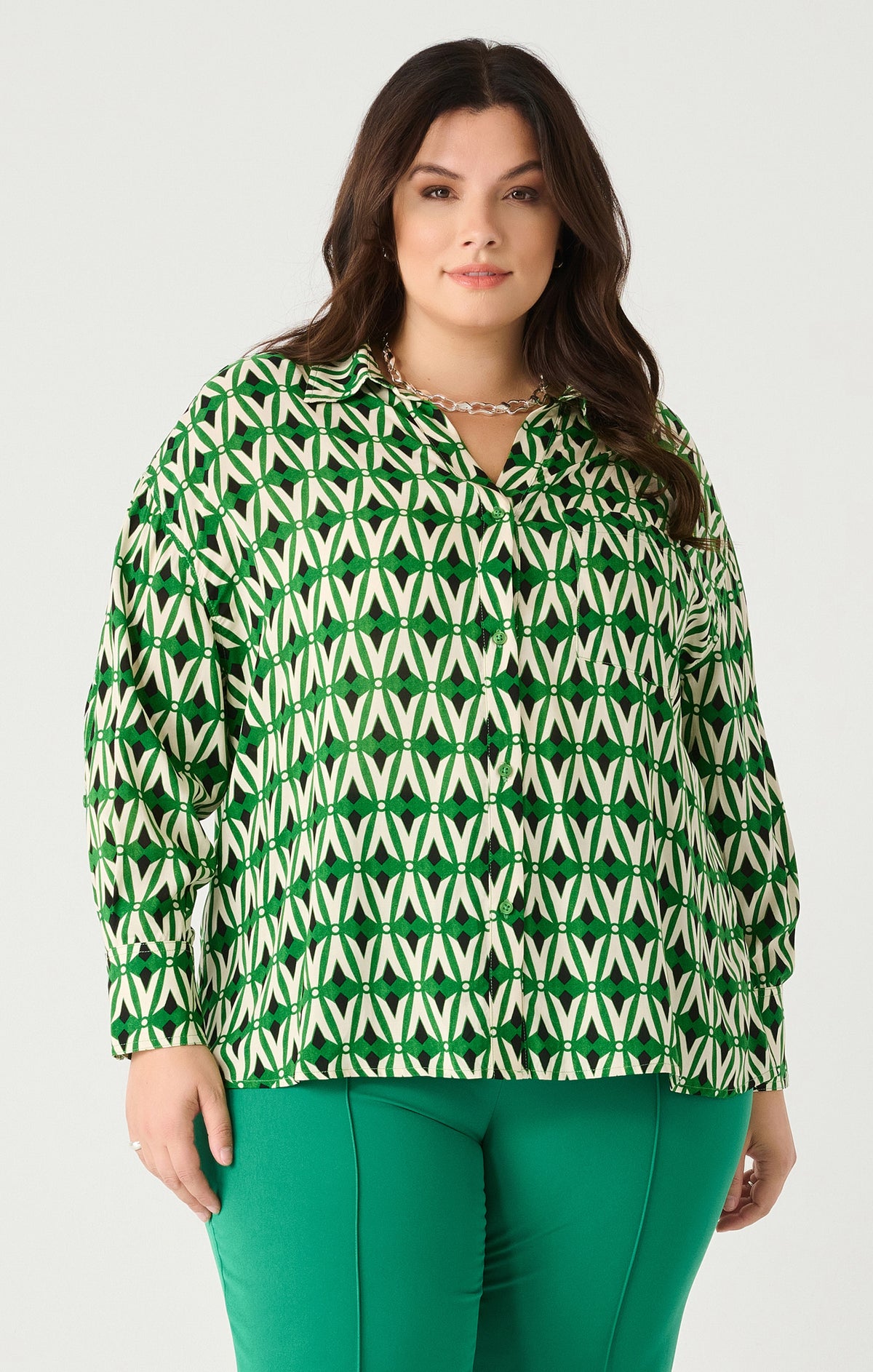 The Aria Curve Blouse