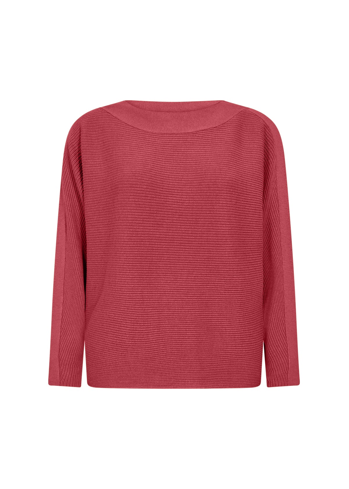 The Darla Knit Pullover- Berry Melange