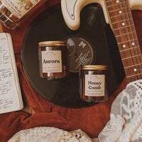 Daisy Jones and the Six Honeycomb Candle - Honey Soy Candle: 8oz