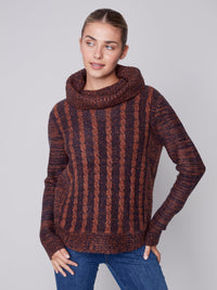The Lauren Sweater in Cinnamon