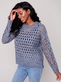 The Kendall Sweater - Blues