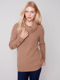 The Ivy Sweater in Truffle
