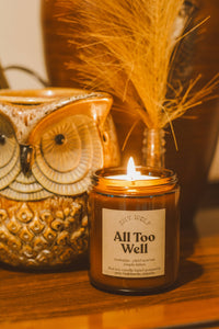 All Too Well Candle - Maple Lattes, Nostalgia, RED Album: 8oz