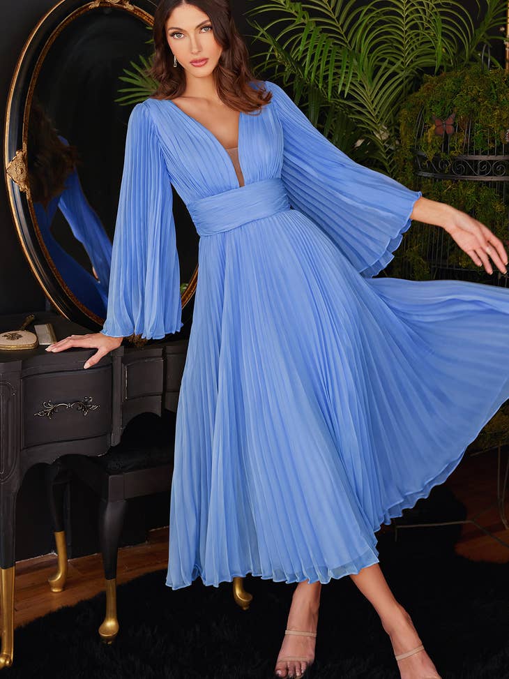 The Carrie Dress - Blue