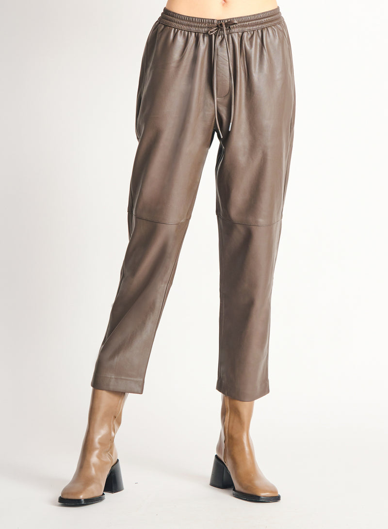 The Ellie Faux Leather Jogger