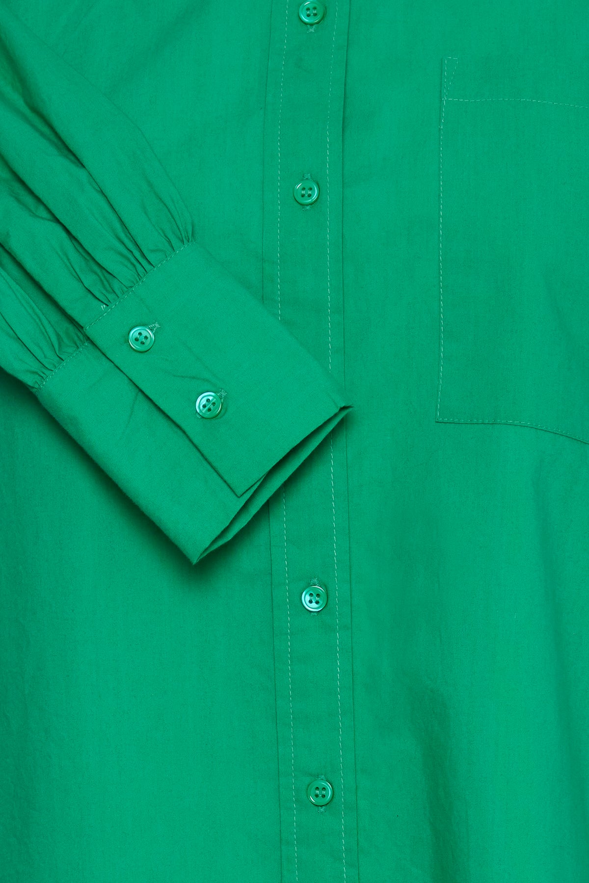 The Edith Blouse in Green