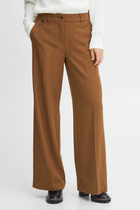 The Melina Curve Trouser in Toffee