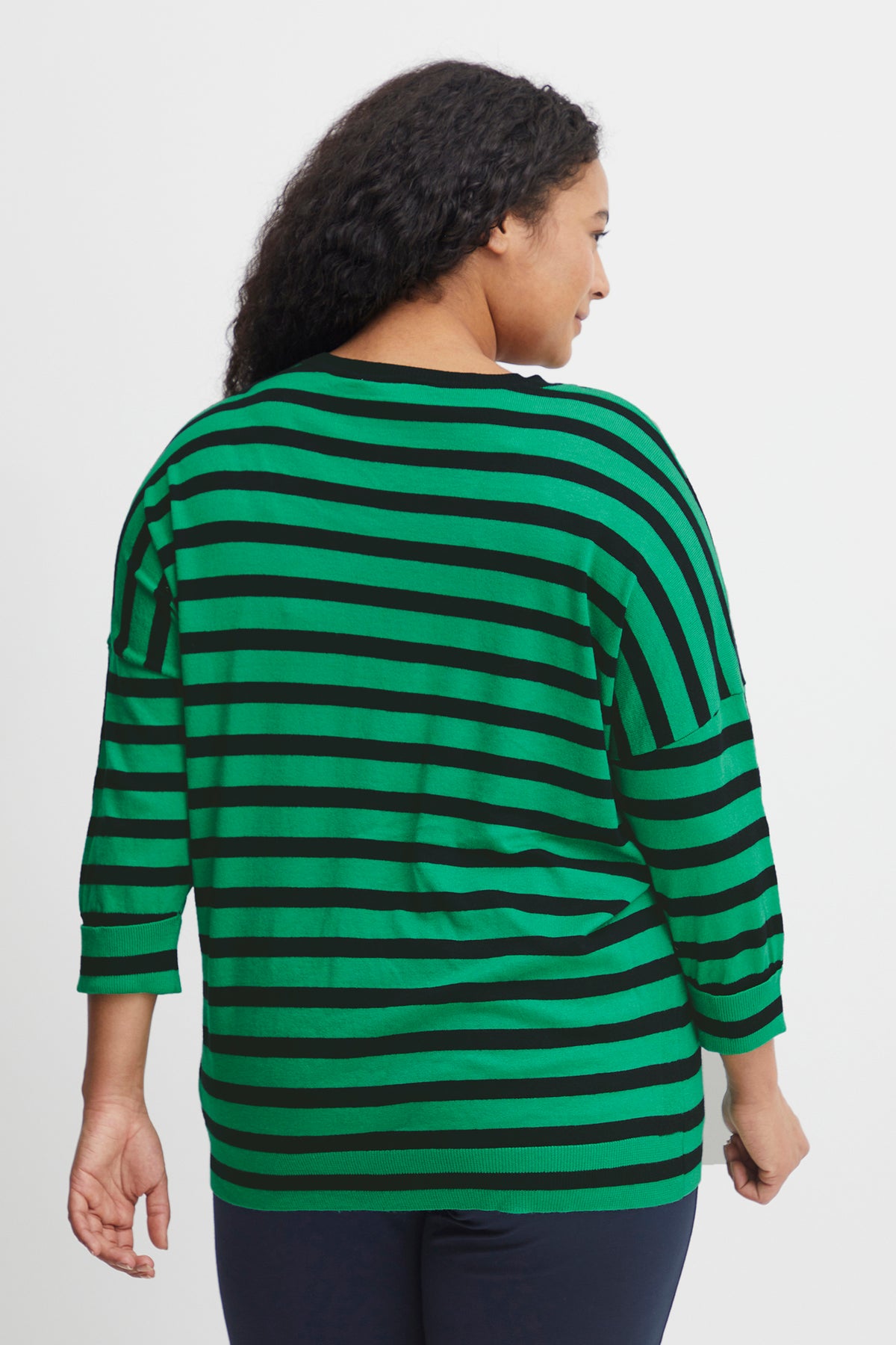 The Etta Curve Knitted Pullover