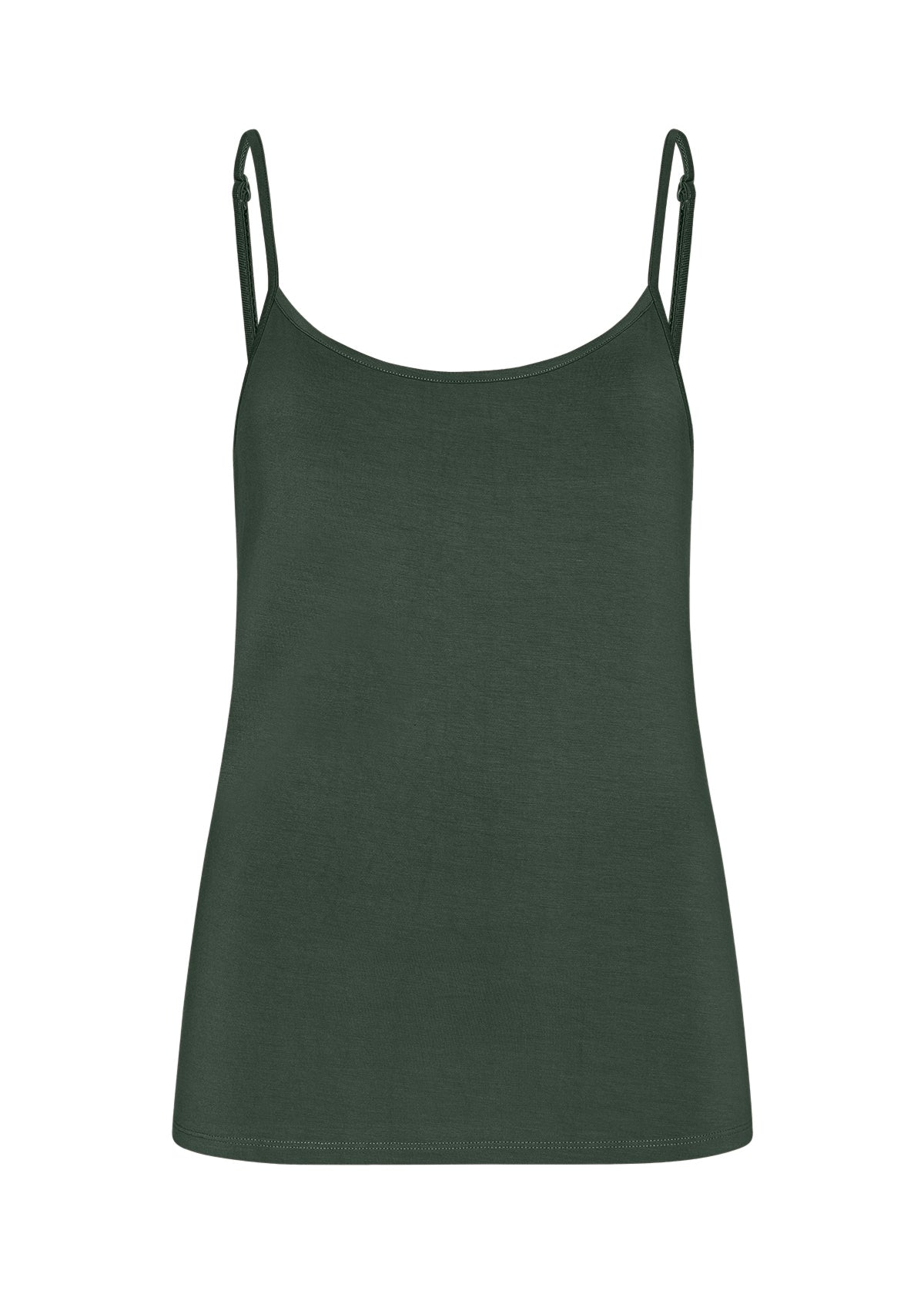 The Marcia Tank in Forest Green