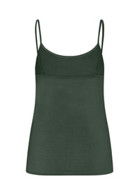 The Marcia Tank in Forest Green