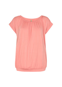 The Kimmie Tee in Coral