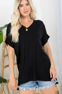 The Mandy Top in Black