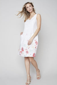 The Brielle Dress in Pink Floral