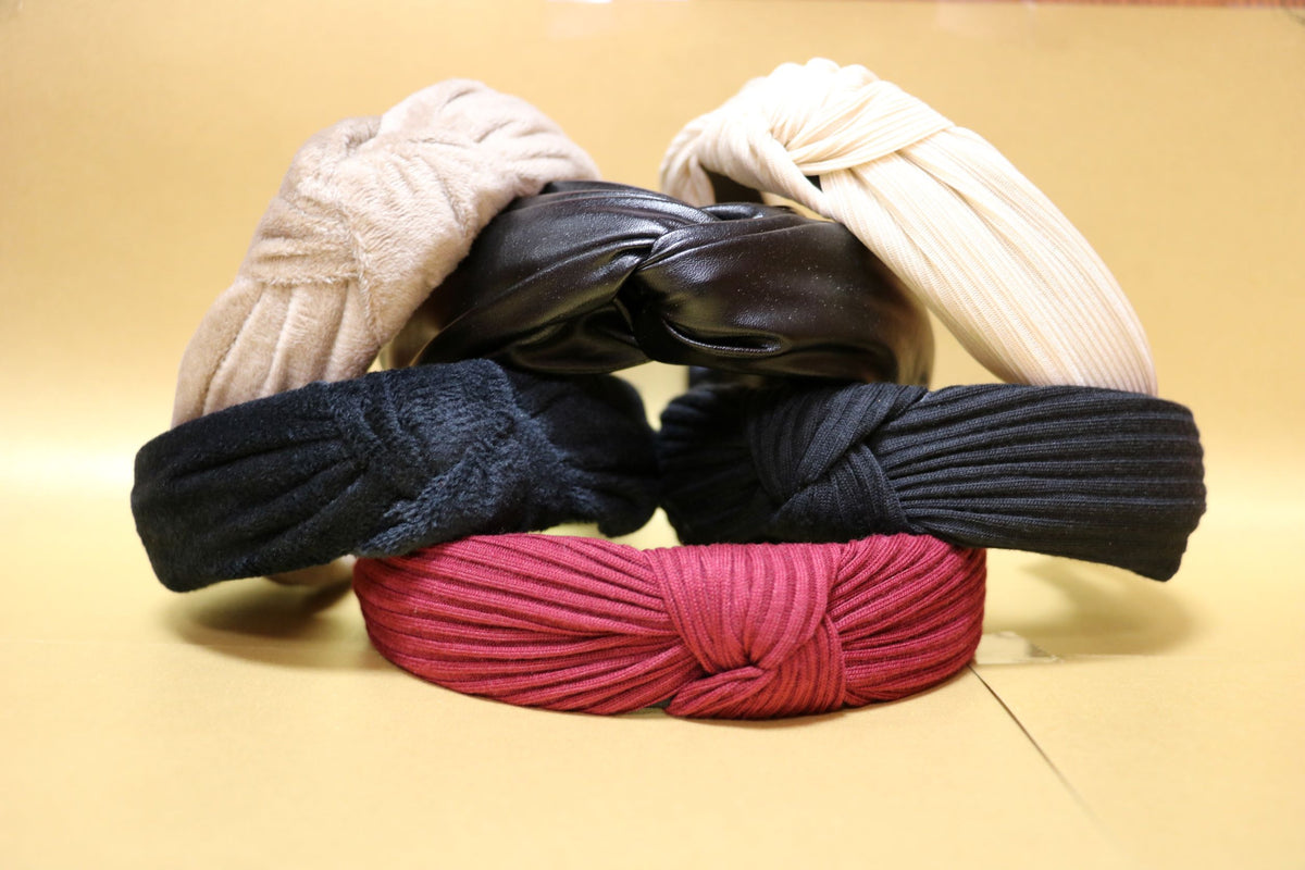 Knotted Headbands - Assorted Colors
