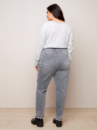 The Miley Jean in Light Grey