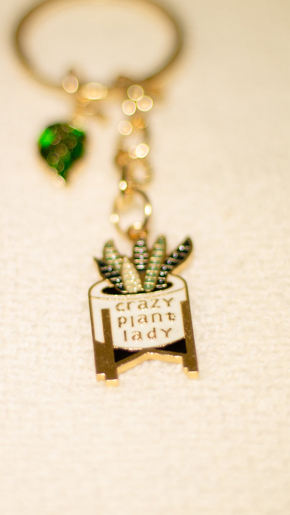 Keychain - Crazy Plant Lady
