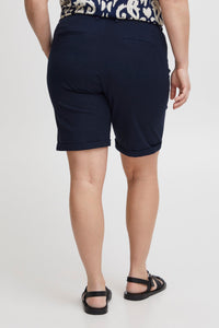 The Naomi Curve Short in Navy