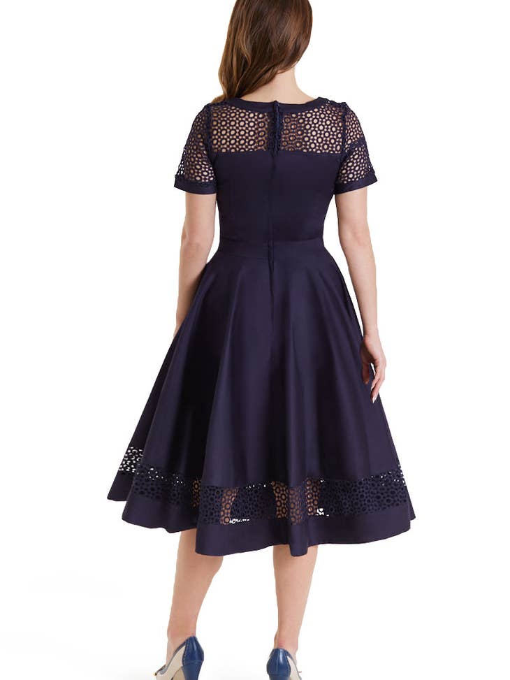 The Tess Lace Sleeved Dress